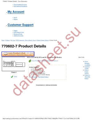 770602-7 datasheet  